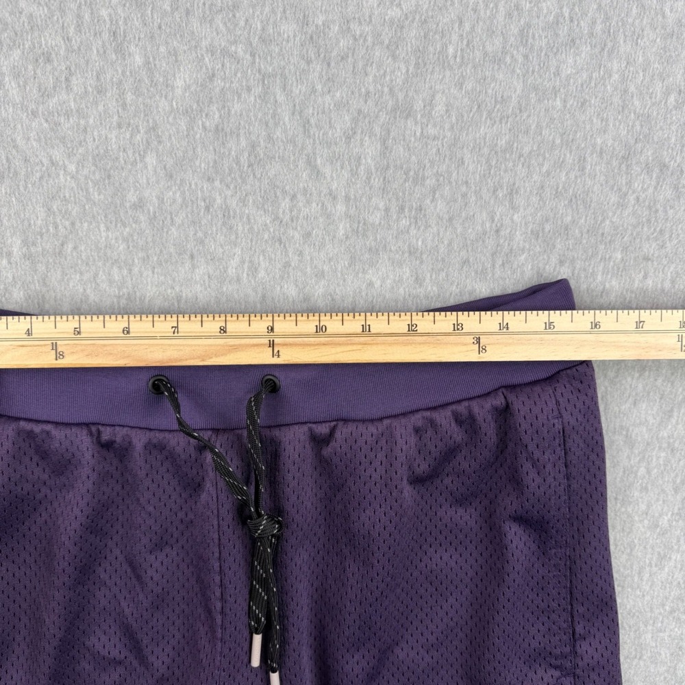 Legends Shorts Mens Large Purple Mesh Lined Athletic Basketball Gym Activewear - Picture 7 of 11